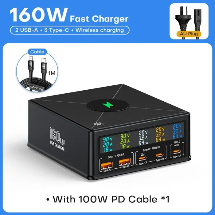 AU Plug With Cable