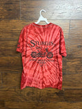 2012 Biker Black HIlls Sturgis Tie Dye T-shirt Bald Eagle L