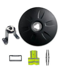 22.5" Aerodynamic Wheel Cover for Semi Trucks (drive axle), Twist & Lock 1 Pc