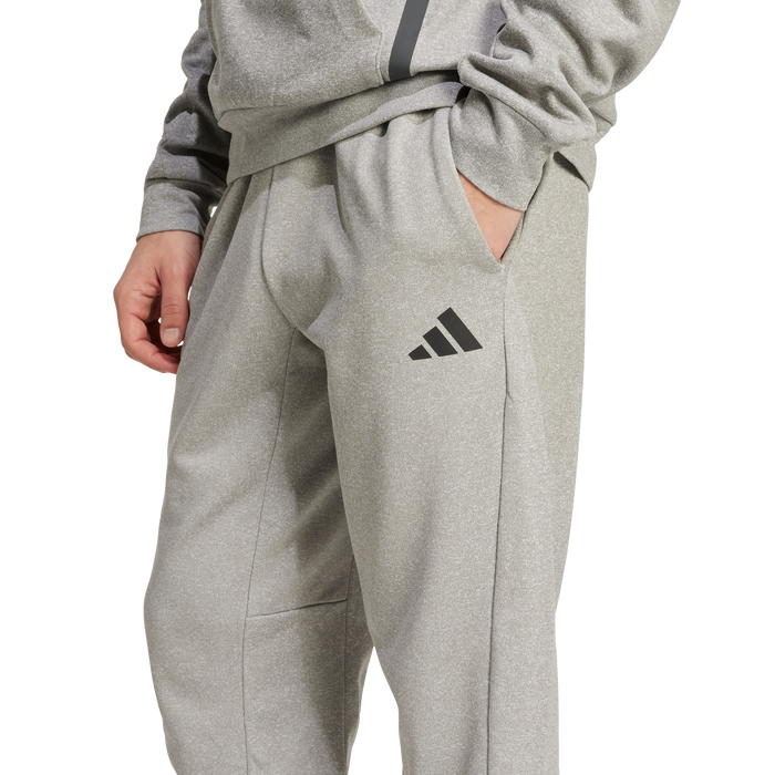 adidas 3 Bar Fleece Pants | Grey | Men's