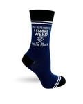 (3 Pairs) I’m Outdoorsy I Smoke Weed on the Porch - Hey Now Unisex Crew Socks - Wholesale