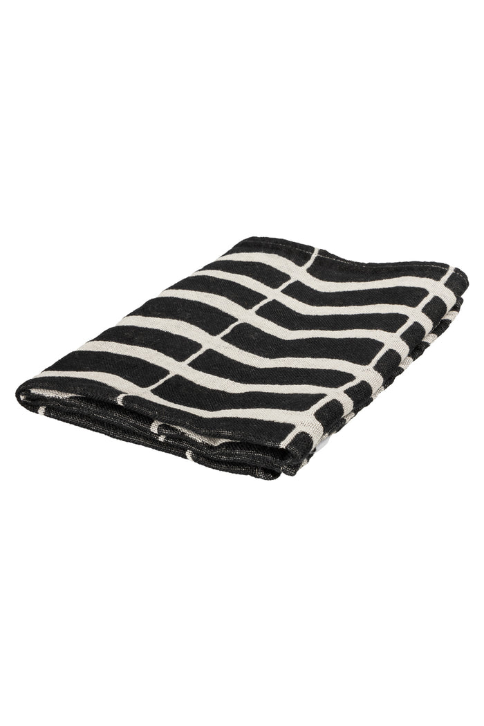 Aarikka Maius Kitchen Towel Black