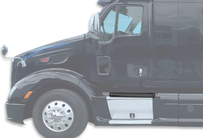 Above Box Skirt Battery Cover Left Driver Side For Peterbilt 587 387 -