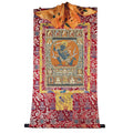 Acala -15th Century - Tibetan thangka painting, detailed view