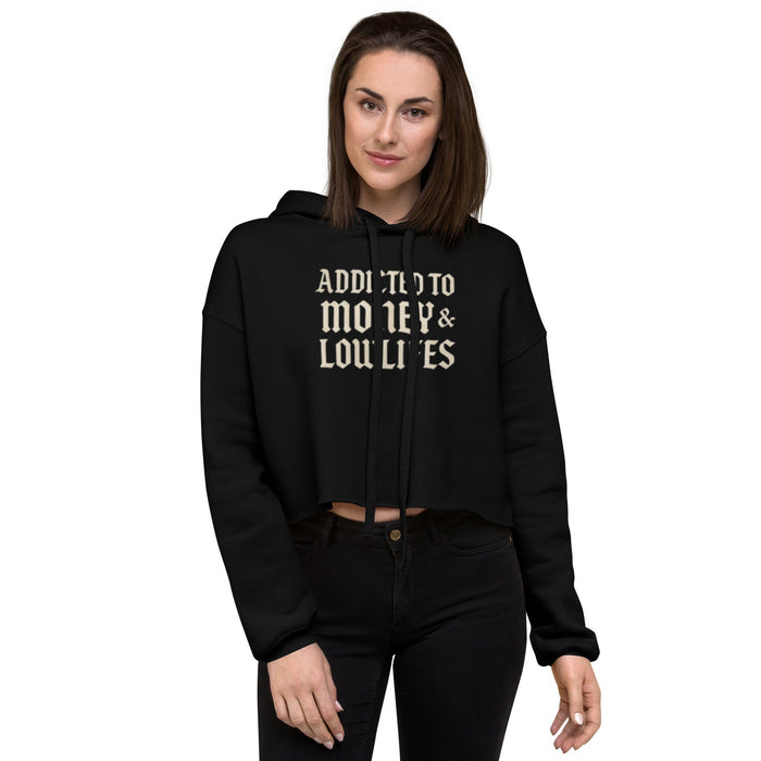 Addicted Crop Hoodie