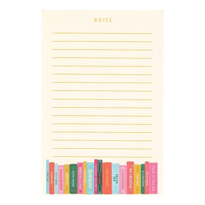 Affirmations Bookshelf 4x6 Notepad - 496714