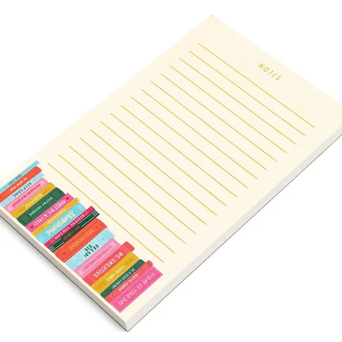 Affirmations Bookshelf 4x6 Notepad - 496714
