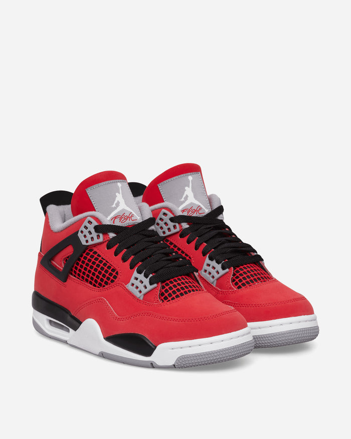 Nike Jordan Air Jordan 4 Retro Fire Red/White/Black Sneakers Mid FQ8138-600