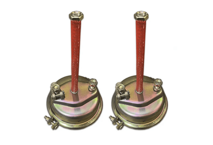 KOZAK Pair of Air Brake Service Chamber Type 30 (T30) -Two Hole Connector