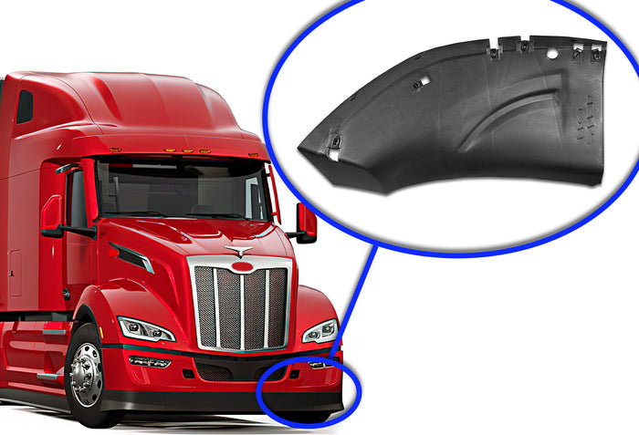 Air Dam Bumper Cover Driver 2022+ Peterbilt 579
