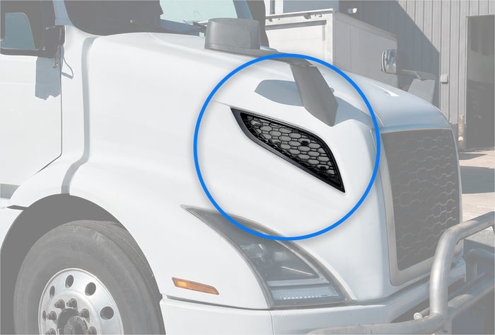 Air Hood Intake Vent Grille Passenger 2018+ Volvo VNR