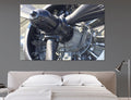 Aircraft Engine Canvas Print #3019