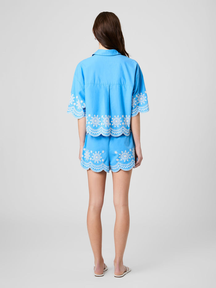 Alissa Cotton Embroidered Popover