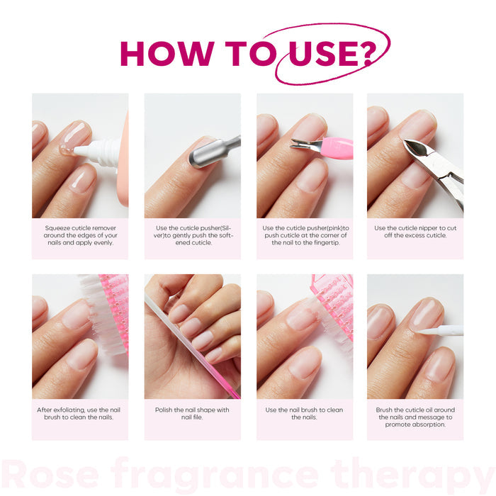 All-in-one Cuticle Remover Kit Nail Care MODELONES #