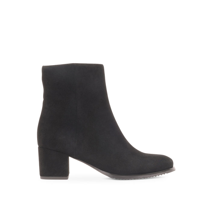 AMARIS BLACK SUEDE WATERPROOF BOOT