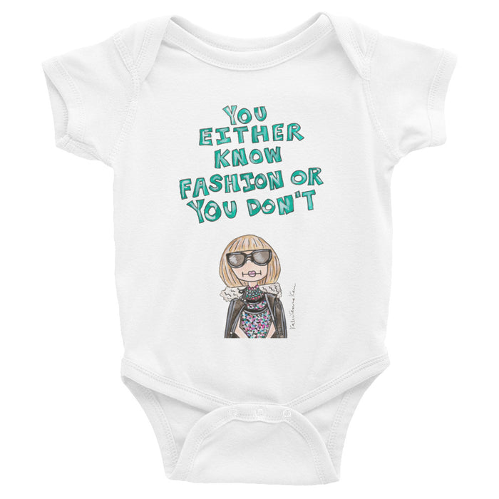 Anna Quote Infant Bodysuit