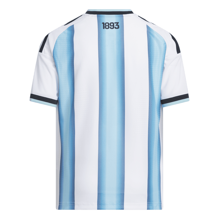 adidas Argentina 26 Authentic Home Jersey | Ice Blue/White | Kid's