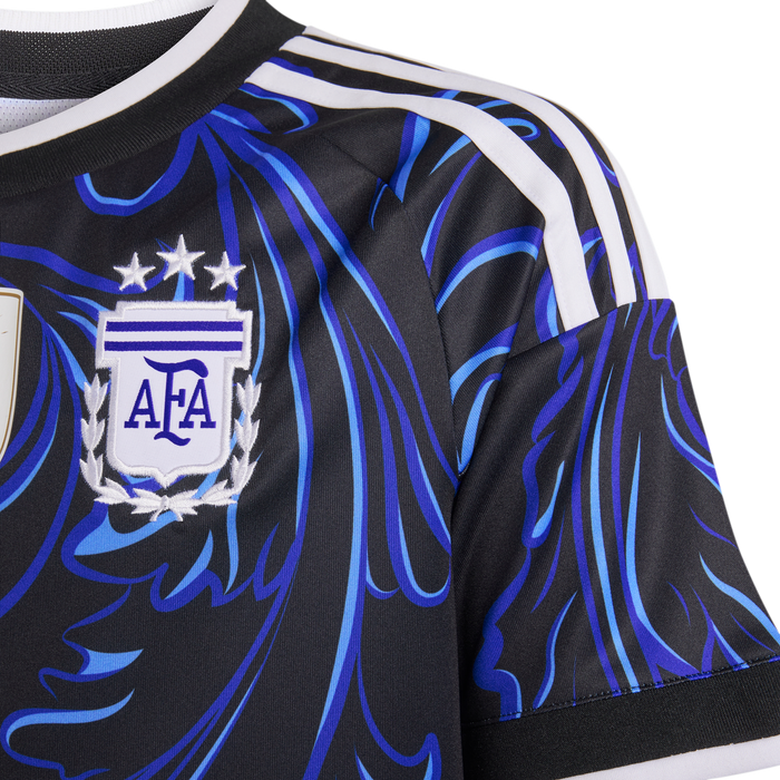adidas Argentina 26 Away Kids Jersey | Black/Lucid Blue | Kid's