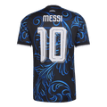 adidas Argentina 26 Away Messi Jersey | Black/Lucid Blue | Men's