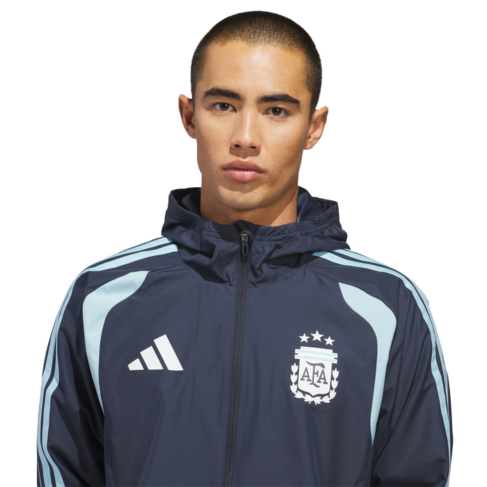 adidas Argentina 26 Tiro All Weather Jacket | Night Navy  Men's