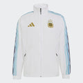 adidas Argentina Home Anthem Jacket | White/ Light Blue | Men's