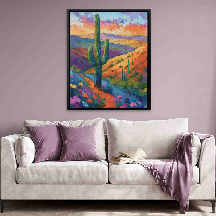 Arizona Oasis - Cactus Canvas Print