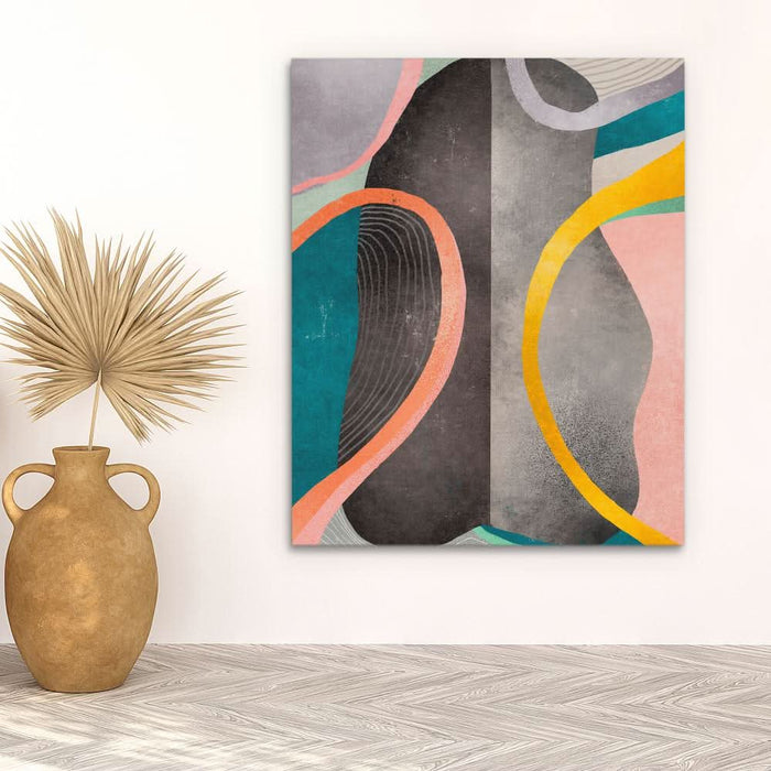 Asymmetric Ellips - Canvas Print