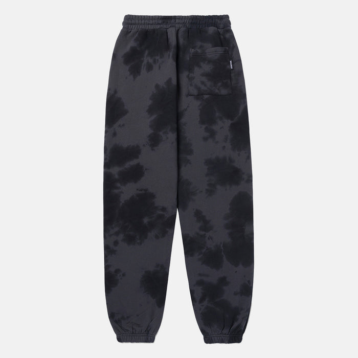 Rear view of the Overtime Aura Dye Joggers.