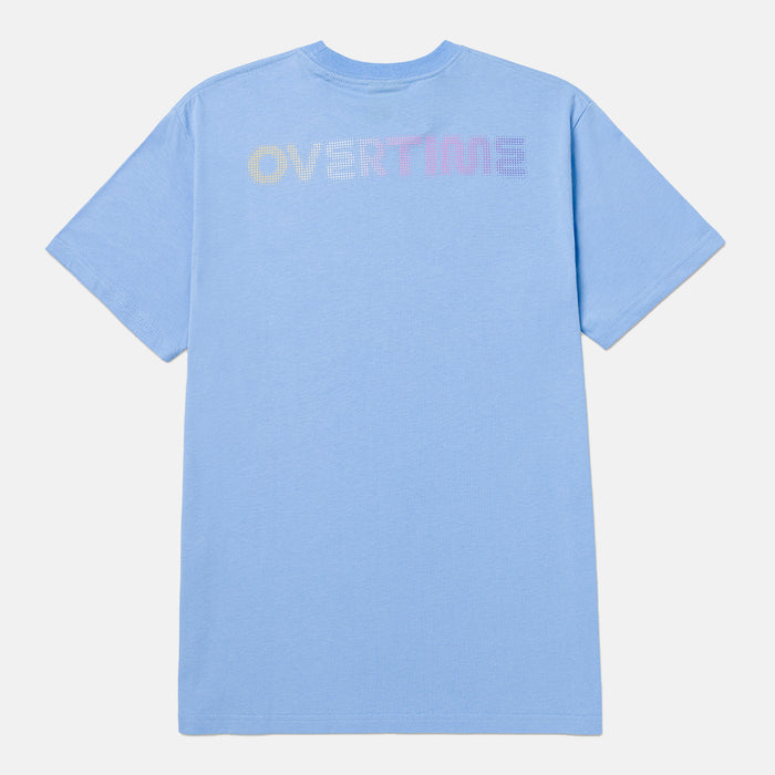 Rear view of the Overtime Aura Tee.