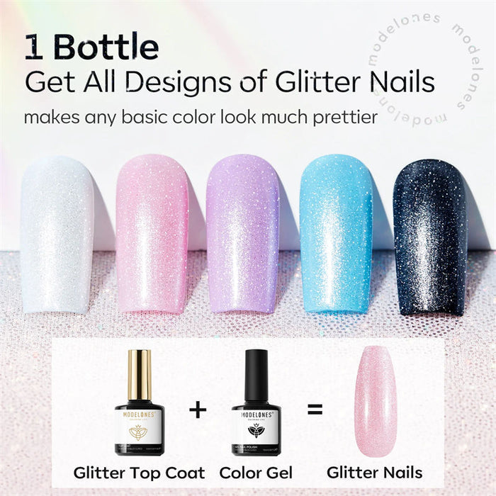 Free Aurora Top Coat 10ml Gift MODELONES #