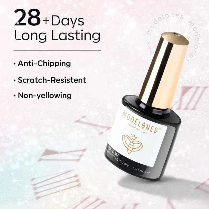 Free Aurora Top Coat 10ml Gift MODELONES #