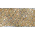 Aurora Wired Ribbon - Single Roll / Silver/Champagne