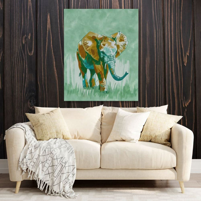 Baby Elephant - Large Canvas Print