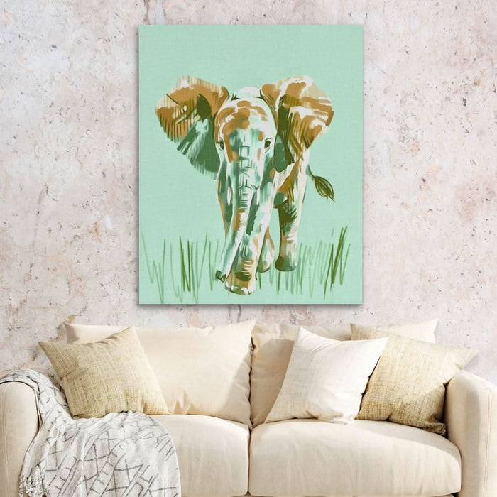 Baby Giant - Large Canvas Print