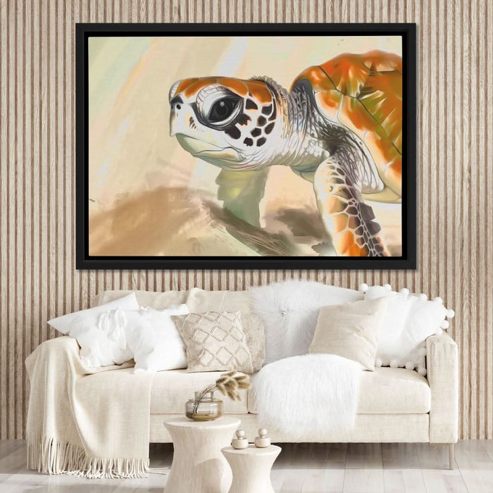 Baby Turtle - Animals Art for Living Room