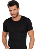 BASIC COTTON Free Spirit Premium Quality 100% Brushed Cotton Men's T-Shirt Made in Italy