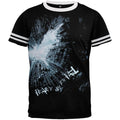 Batman - The Dark Knight Rises Movie Tee Fear Ringer T-Shirt