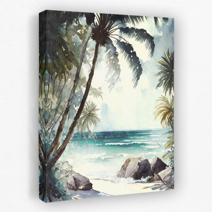 Beach Bounty - Beach Canvas Wall Art
