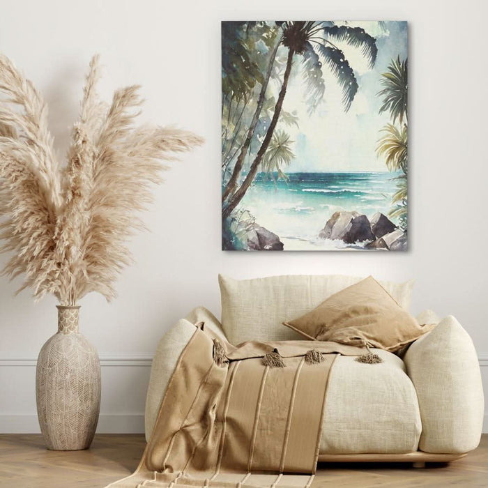 Beach Bounty - Large Modern Canvas Print