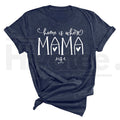 "Best Mom Ever" Floral Mother's Day – Premium 100% Cotton Women’s Top