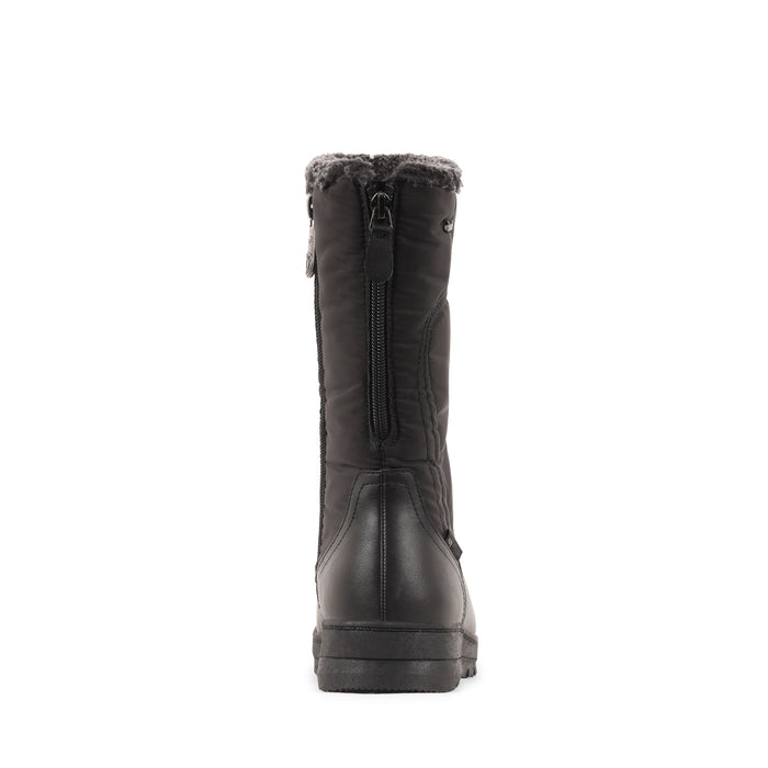 BLOSSON BLACK LEATHER WATERPROOF BOOT