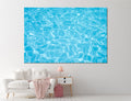 Blue Abstract Canvas Print #1005