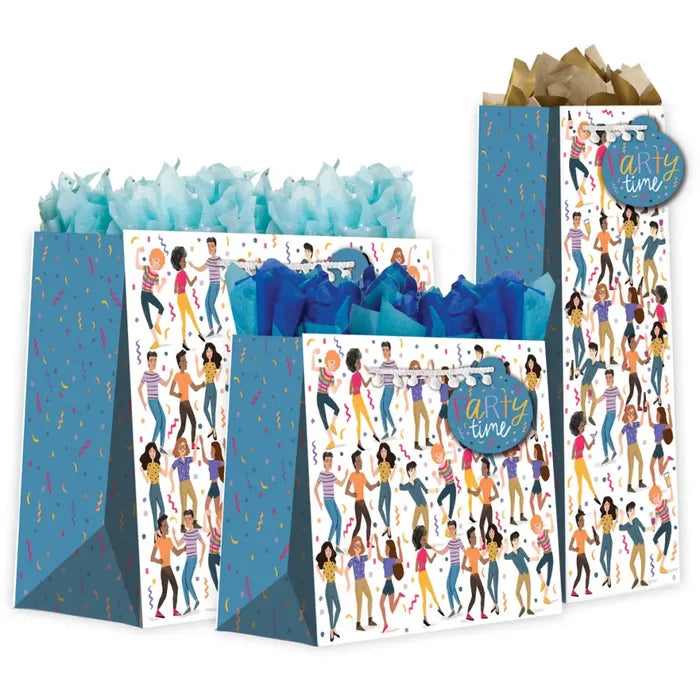 Bottle Tote - Dance Party - 6 Count - BT319