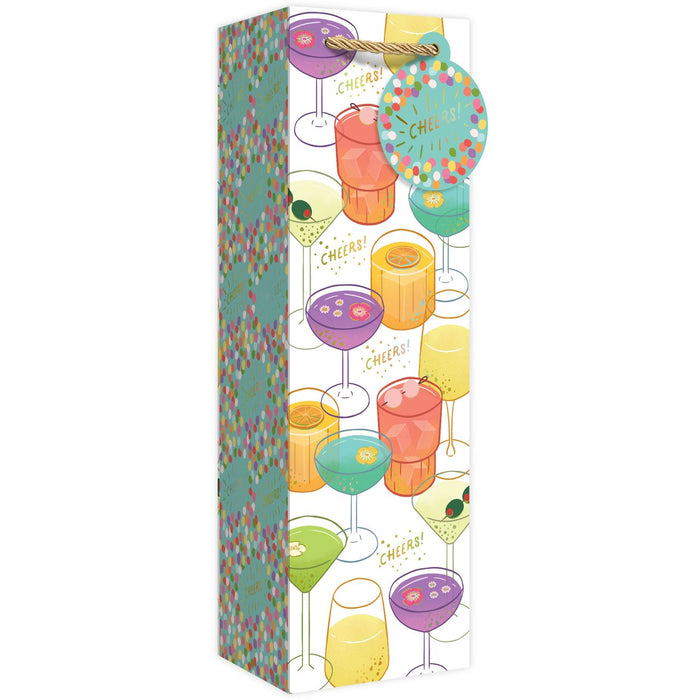 Bottle Tote - Tipsy Time - 6 Count - GBB232