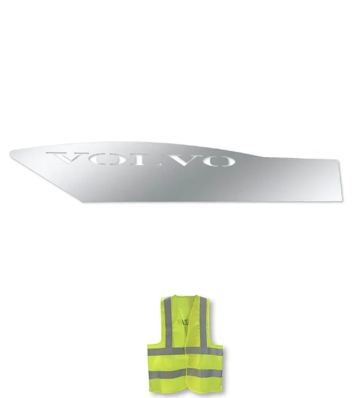 Bottom Door Plate Stainless Steel Driver 1998-2019 Volvo VNL VN VNR