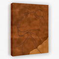 Brown Lioness - Animals Canvas Wall Art