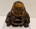 Buddha Stone Figurine with clear display box.