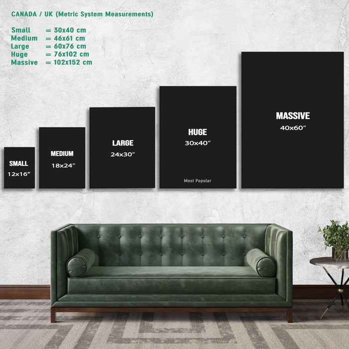 Bullish Behavior - Brown Wall Art for Office