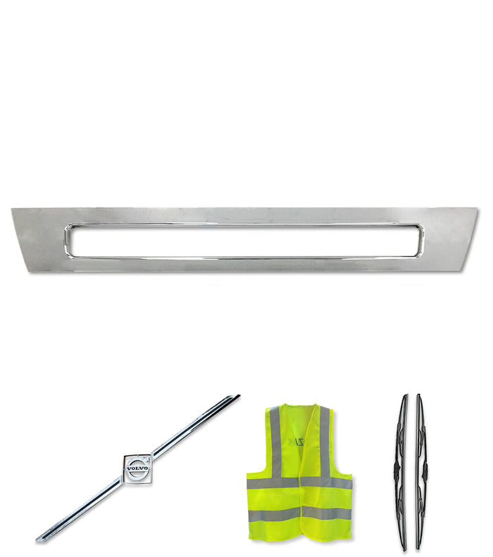 Bumper Center Trim Chrome 2004-2017 Volvo VNL