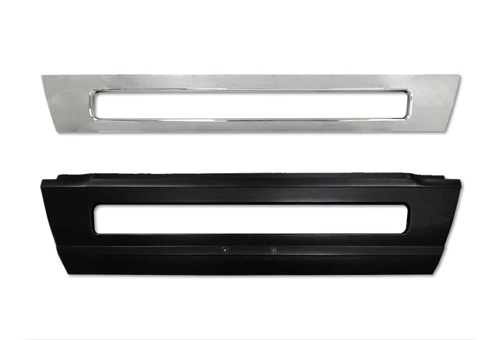 Bumper Center with Chrome Trim Set 2016-2017 Volvo VNL